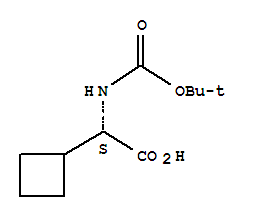 (αS)-α-[[(1,1-Dimethylethoxy)carbonyl]amino]cyclobutaneaceticacid