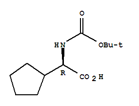 (R)-2-[(tert-Butoxycarbonyl)amino]-2-(cyclopentyl)aceticacid