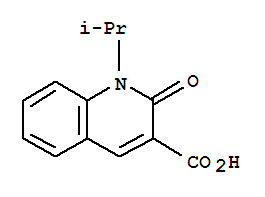 1-Isopropyl-2-oxo-1,2-dihydro-quinoline-3-carboxylicacid