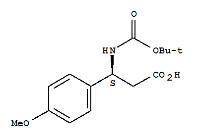 (S)-3-((tert-Butoxycarbonyl)amino)-3-(4-methoxyphenyl)propanoicacid