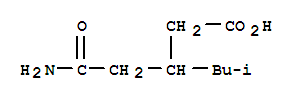 3-Carbamoymethyl-5-methylhexanoicacid
