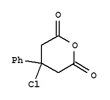 4-Chloro-4-phenyldihydro-2H-pyran-2,6(3H)-dione