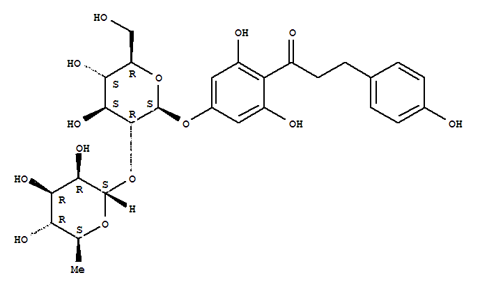 NaringinDihydrochalcone;1-Propanone,1-[4-[[2-O-(6-deoxy-α-L-mannopyranosyl)-β-D-glucopyranosyl]oxy]-2,6-dihydroxyphenyl]-3-(4-hydroxyphenyl)-