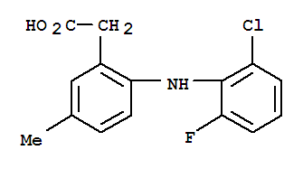 Lumiracoxib;COX-189;Benzeneaceticacid,2-[(2-chloro-6-fluorophenyl)amino]-5-methyl-
