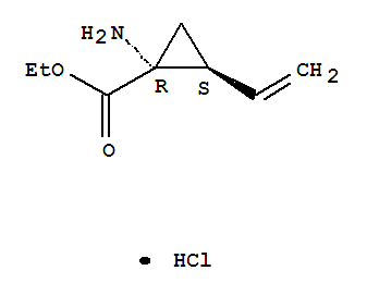 Cyclopropanecarboxylicacid,1-amino-2-ethenyl-,ethylester,hydrochloride(1:1),(1R,2S)-