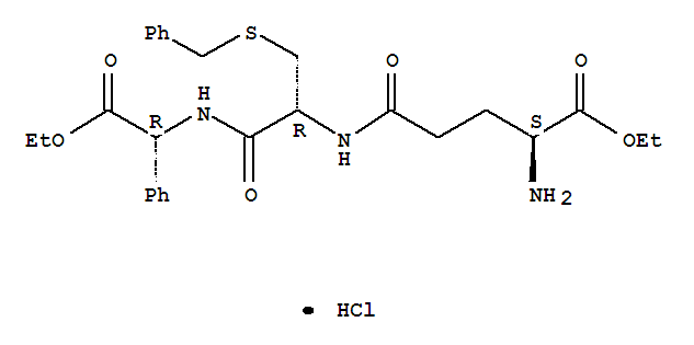 L-gamma-Glutamyl-S-(phenylmethyl)-L-cysteinyl-2-phenylglycinediethylestermonohydrochloride
