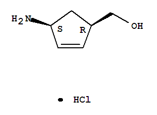 [(1R,4S)-4-Aminocyclopent-2-enyl]methanolhydrochloride