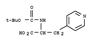 4-Pyridinepropionicacid,α-(carboxyamino)-,N-tert-butylester(8CI)