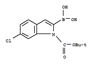 N-Boc-6-chloro-1H-indole-2-boronicacid