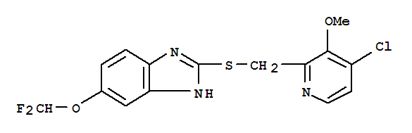 2-(((4-Chloro-3-methoxypyridin-2-yl)methyl)thio)-5-(difluoromethoxy)-1H-benzo[d]imidazole