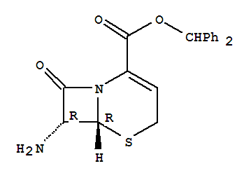 7-Amino-8-oxo-5-thia-1-azabicyclo[4.2.0]oct-2-ene-2-carboxylicaciddiphenylmethylester