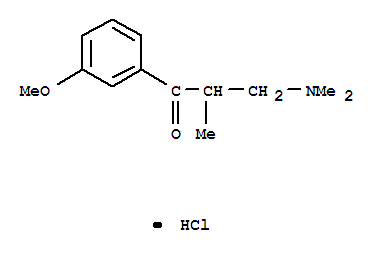3-(Dimethylamino)-1-(3-methoxyphenyl)-2-methyl-1-propanonehydrochloride