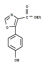 5-(4-HYDROXY-PHENYL)-OXAZOLE-4-CARBOXYLICACIDETHYLESTER