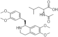 R-TetrahydropapaverineN-acetyl-L-leucinate