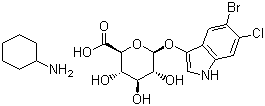 5-Bromo-6-chloro-3-indolyl-D-glucuronidecyclohexylammoniumsalt