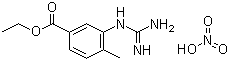 3-[(Aminoiminomethyl)amino]-4-methylbenzoicacidethylestermononitrate