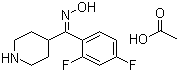 (1Z)-(2,4-Difluorophenyl)-4-piperidinylmethanoneoximeacetate