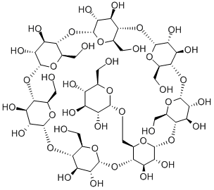 Glucose-betacyclodextrins