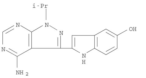 Torkinib(PP242);2-(4-amino-1-isopropyl-1H-pyrazolo[3,4-d]pyrimidin-3-yl)-1H-indol-5-ol