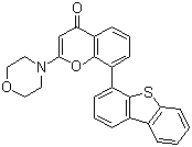 NU7441(KU-57788);4H-1-Benzopyran-4-one,8-(4-dibenzothienyl)-2-(4-morpholinyl)-