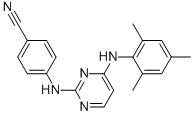 Dapivirine(TMC120);Benzonitrile,4-[[4-[(2,4,6-trimethylphenyl)amino]-2-pyrimidinyl]amino]-