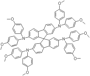 Spiro-OMeTAD;2,2',7,7'-Tetrakis(N,N-p-diMethoxyphenylaMino)-9,9'- spirobifluorene