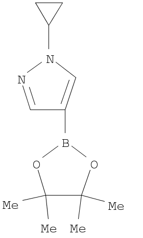 1-Cyclopropyl-4-(4,4,5,5-tetramethyl-1,3,2-dioxaborolan-2-yl)-1H-pyrazole