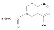 Tert-butyl4-chloro-7,8-dihydropyrido[4,3-d]pyrimidine-6(5h)-carboxylate