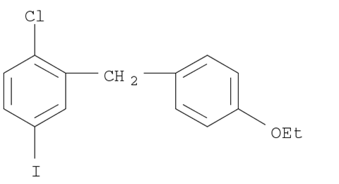 4-Iodo-1-chloro-2-(4-ethoxybenzyl)benzene