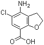 4-Amino-5-chloro-2,3-dihydrobenzo[b]furan-7-carboxylicacid