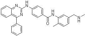 BMS-833923;XL139;Benzamide,N-[2-methyl-5-[(methylamino)methyl]phenyl]-4-[(4-phenyl-2-quinazolinyl)amino]-