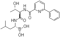 CEP-18770(Delanzomib);(R)-1-((2S,3R)-3-hydroxy-2-(2-phenylpicolinamido)butanamido)-3-methylbutan-2-ylboronicacid