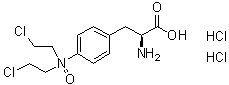 PX-4782HCl;4-[bis(2-chloroethyl)oxidoamino]-L-phenylalanine,hydrochloride(1:2)