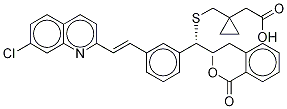(R,E)-2-(1-(((1-(3-(2-(7-chloroquinolin-2-yl)vinyl)phenyl)-3-(2-(methoxycarbonyl)phenyl)propyl)thio)methyl)cyclopropyl)aceticacid