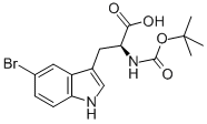 5-Bromo-N-[(1,1-dimethylethoxy)carbonyl]-L-tryptophan