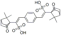 [2-[[4-[[7,7-dimethyl-3-oxo-4-(sulfomethyl)-2-bicyclo[2.2.1]heptanylidene]methyl]phenyl]methylidene]-7,7-dimethyl-3-oxo-4-bicyclo[2.2.1]heptanyl]methanesulfonicacid