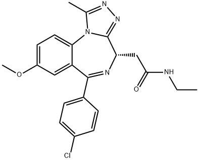 I-BET-762;GSK525762;GSK525762A;4H-[1,2,4]Triazolo[4,3-a][1,4]benzodiazepine-4-acetamide,6-(4-chlorophenyl)-N-ethyl-8-methoxy-1-methyl-,(4S)-