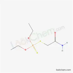 Molecular Structure of 2047-14-5 (Dithiophosphoric acid O,O-diethyl S-(carbamoylmethyl) ester)