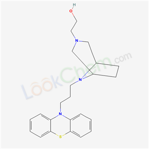 6884-54-4,8-[3-(10H-Phenothiazin-10-yl)propyl]-3,8-diazabicyclo[3.2.1]octane-3-ethanol,3,8-Diazabicyclo(3.2.1)octane,3-(2'-hydroxyethyl)-8-((3''-phenothiazin-10''-yl)propyl);3-(2'-Hydroxyethyl)-8-((3''-phenothiazin-10''-yl)propyl)-3,8-diazabicyclo(3.2.1)octane;