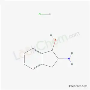 Molecular Structure of 13935-78-9 (2-amino-2,3-dihydro-1H-inden-1-ol hydrochloride (1:1))