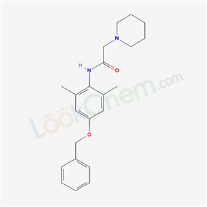 18312-80-6,N-[4-(benzyloxy)-2,6-dimethylphenyl]-2-(piperidin-1-yl)acetamide,