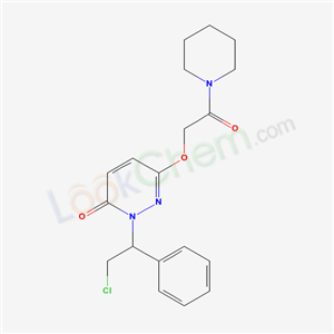 17072-86-5,2-(2-chloro-1-phenylethyl)-6-[2-oxo-2-(piperidin-1-yl)ethoxy]pyridazin-3(2H)-one,