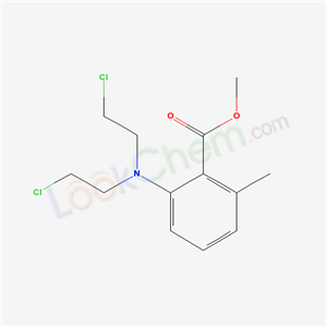 18583-82-9,methyl 2-[bis(2-chloroethyl)amino]-6-methylbenzoate,