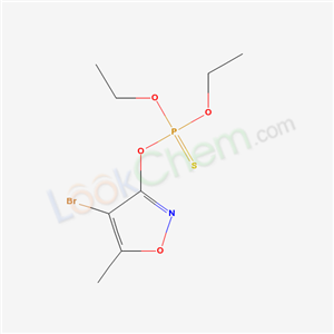 18854-03-0,O-(4-bromo-5-methyl-1,2-oxazol-3-yl) O,O-diethyl phosphorothioate,