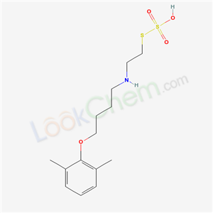 19143-02-3,2-[4-(2,6-Xylyloxy)butyl]aminoethanethiol sulfate,