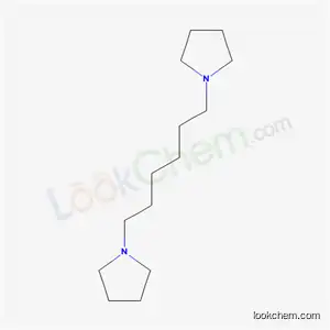 Molecular Structure of 21193-89-5 (1-(6-pyrrolidin-1-ylhexyl)pyrrolidine)