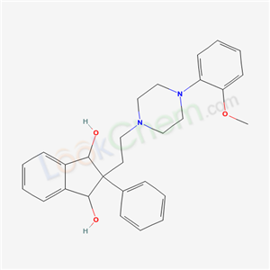 21569-37-9,2-{2-[4-(2-methoxyphenyl)piperazin-1-yl]ethyl}-2-phenyl-2,3-dihydro-1H-indene-1,3-diol,