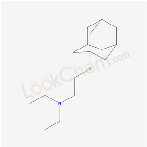 21623-98-3,N,N-diethyl-2-(tricyclo[3.3.1.1~3,7~]dec-1-yloxy)ethanamine,