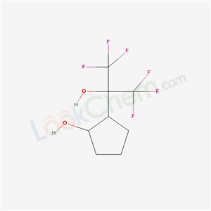 34844-38-7,2-(1,1,1,3,3,3-Hexafluoro- 2-hydroxypropan-2-yl)   cyclopentanol,