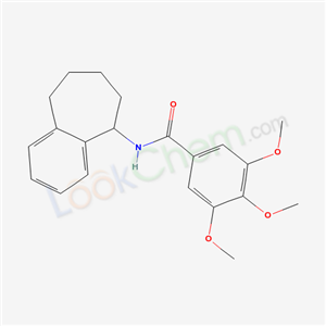 35047-56-4,3,4,5-trimethoxy-N-(6,7,8,9-tetrahydro-5H-benzo[7]annulen-5-yl)benzamide,